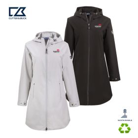 Cutter & Buck Camano Everyday Stretch Recycled Womens Water Resistant Jacket. LCO00077