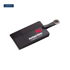 Leeman Tuscany™ Duo-Textured Luggage Tag (LOTS OF 2). LG-9325