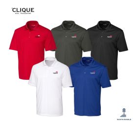 Clique® Spin Eco Performance Pique Men's Polo. MQK00075