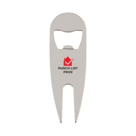 Punch List Pros - Aluminum Divot Tool with Bottle Opener (Lots of 24). 7270.