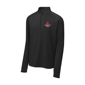 Punch List Pros - Sport-Tek&reg; Sport-Wick&reg; Stretch 1/2-Zip Pullover. ST850