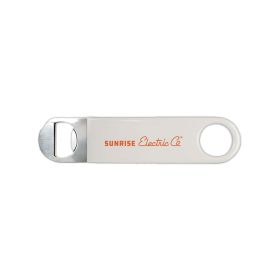 Sunrise Electric - Double-Sided Metal Bottle Opener. BO230