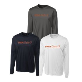 Sunrise Electric - Clique Spin Eco Performance Jersey Long Sleeve Mens Tee. MQK00078 - DF/FF