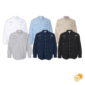 Columbia Men's PFG Bahama II Shirt. 212463 EMB/RC