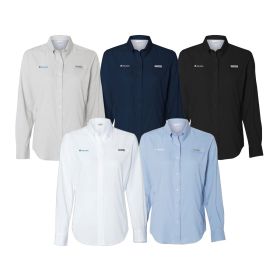 Columbia Ladies' PFG Tamiami II Shirt. 212465 - EMB/RC