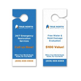 3.5" x 8.5" Door Hangers