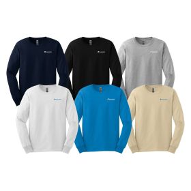 Gildan Ultra Cotton 100% US Cotton Long Sleeve T-Shirt. G2400 DF/FF