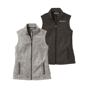 Women's Sweater Fleece Vest - L236