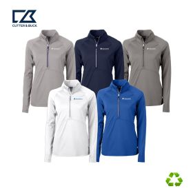 C&B Ladies' Adapt Eco Stretch Recycled Half Zip Pullover. LCK00128 - DF/LC