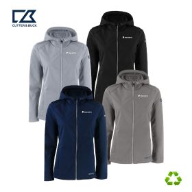 Cutter & Buck Evoke Softshell Recycled Full Zip Womens Jacket. LCO00066 - DF/LC