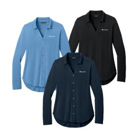 Ladies' Luxe Kit Button Tunic. LK5602