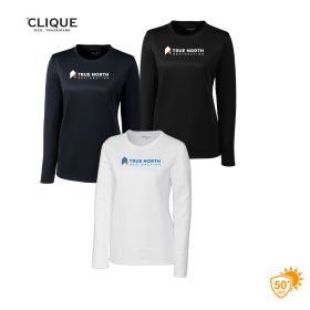 Clique Spin Eco Performance Jersey Long Sleeve Women's Tee. LQK00067 - DF/FF