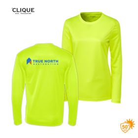 SAFETY Clique Spin Eco Performance Jersey Long Sleeve Women's Tee. LQK00067 - DF/FB