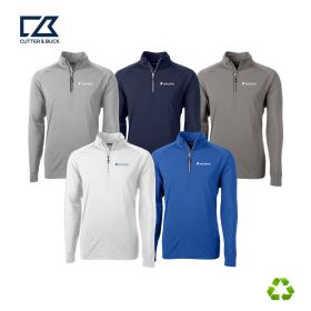 C&B Men's Adapt Eco Knit Stretch Recycled Quarter Zip Pullover. MCK01143 - DF/LC