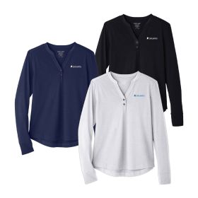 North End Ladies' JAQ Snap-Up Stretch Performance Pullover. NE400W
