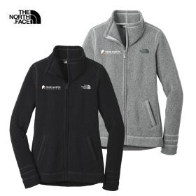 The North Face Ladies' Sweater Fleece Jacket. NF0A3LH8 EMB/RC
