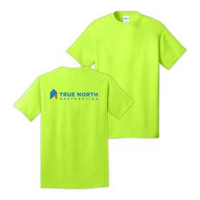 SAFETY Short Sleeve Cotton Tee. PC54 - DF/FB