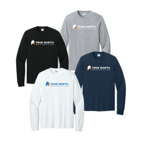 Long Sleeve Core Cotton T-shirt. PC54LS - DF/FF