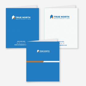 9"x12" Pocket Folders. (Sold in Lots of 100)