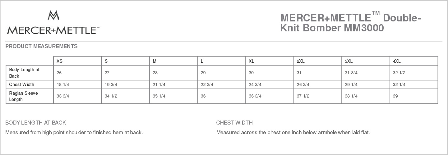 Sizing Chart